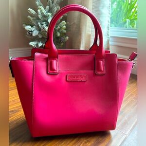 Brand New Vera Bradley Leather Satchel Fuchsia